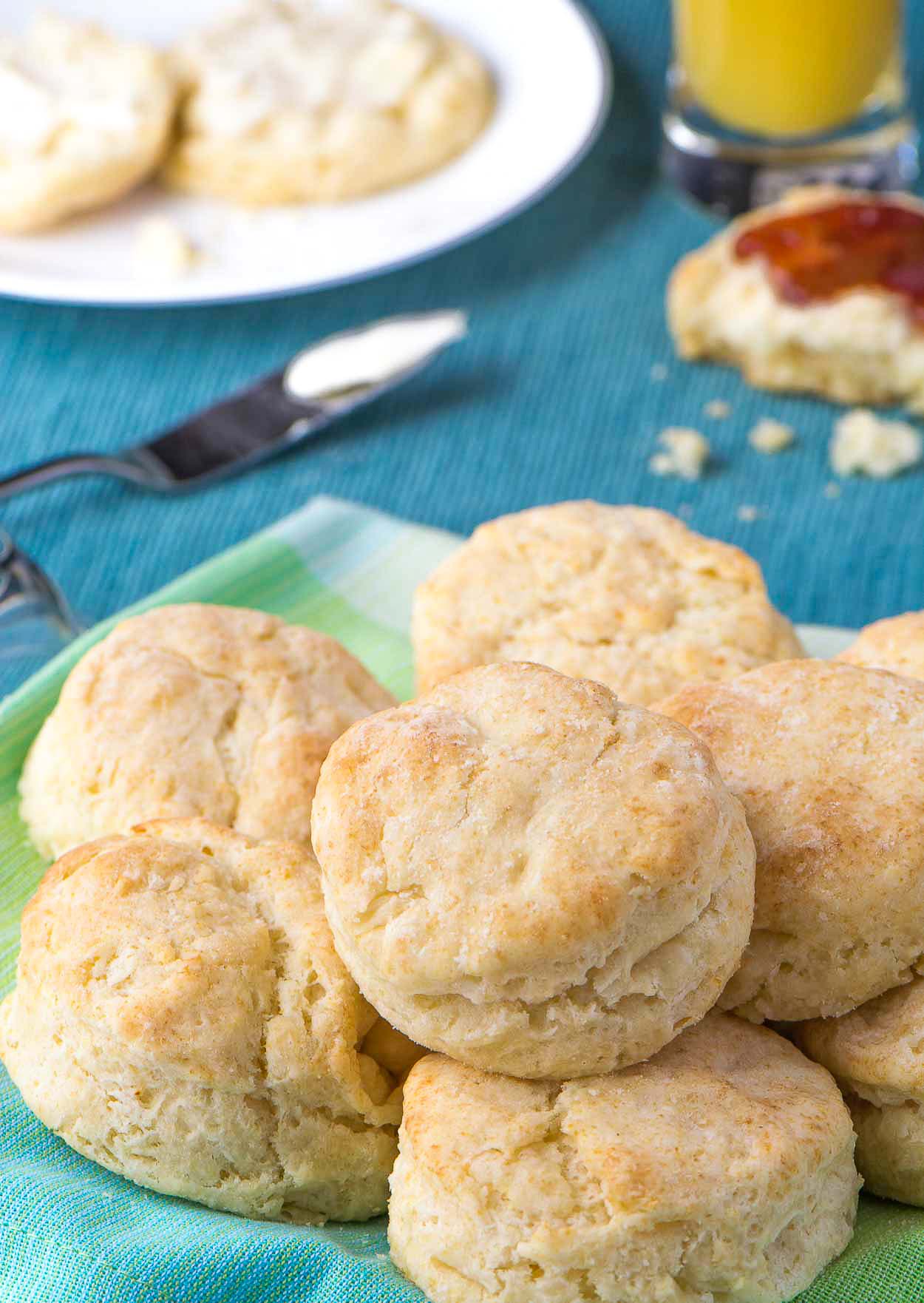 Made from scratch buttermilk biscuits