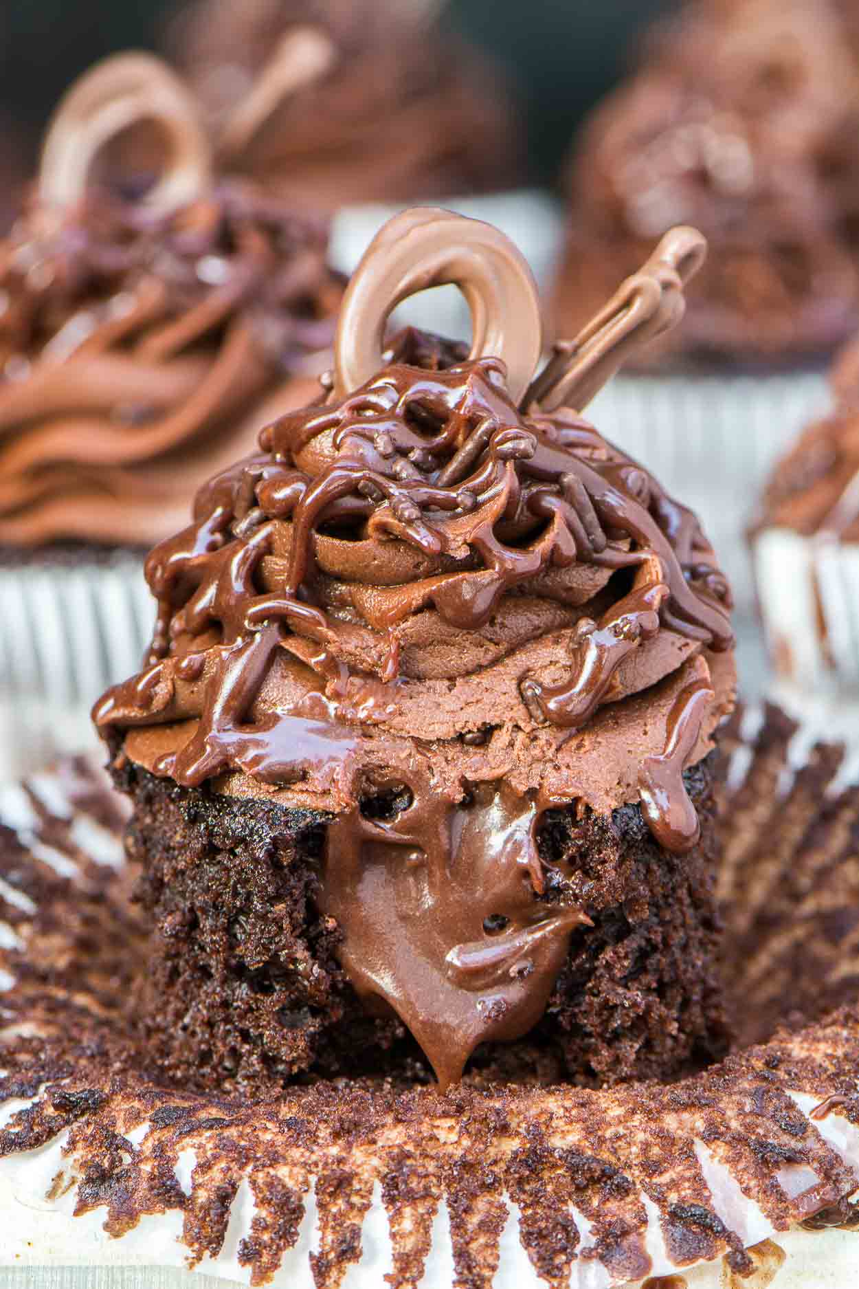 Death by chocolate cupcakes