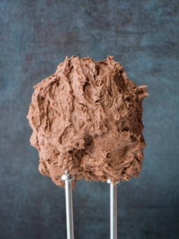 Easy to make, smooth and creamy, this is the most perfect chocolate frosting recipe you will ever need.